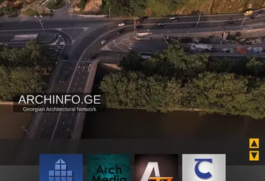 Скриншот archinfo.ge