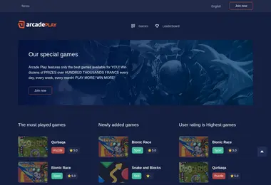 Screenshot of arcplay.ge