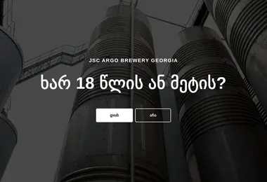 argo.ge-ის ეკრანის სურათი