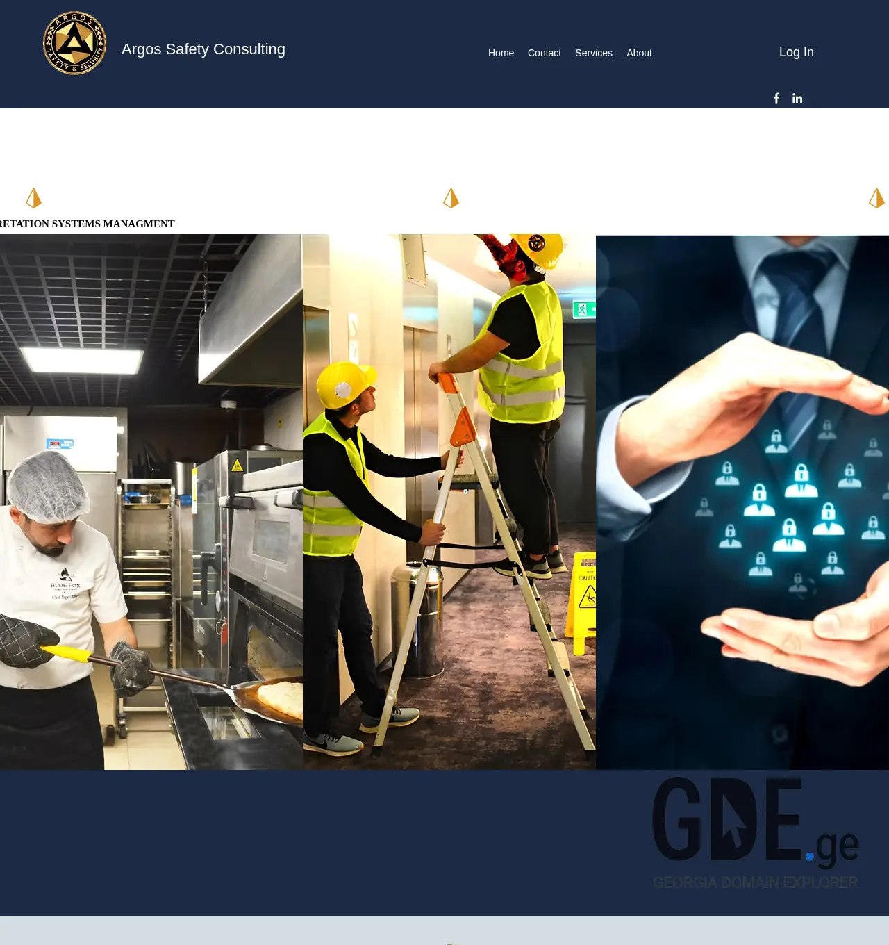 Screenshot of the site argos.ge at 2025-11-30