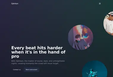 Screenshot of arkani.ge