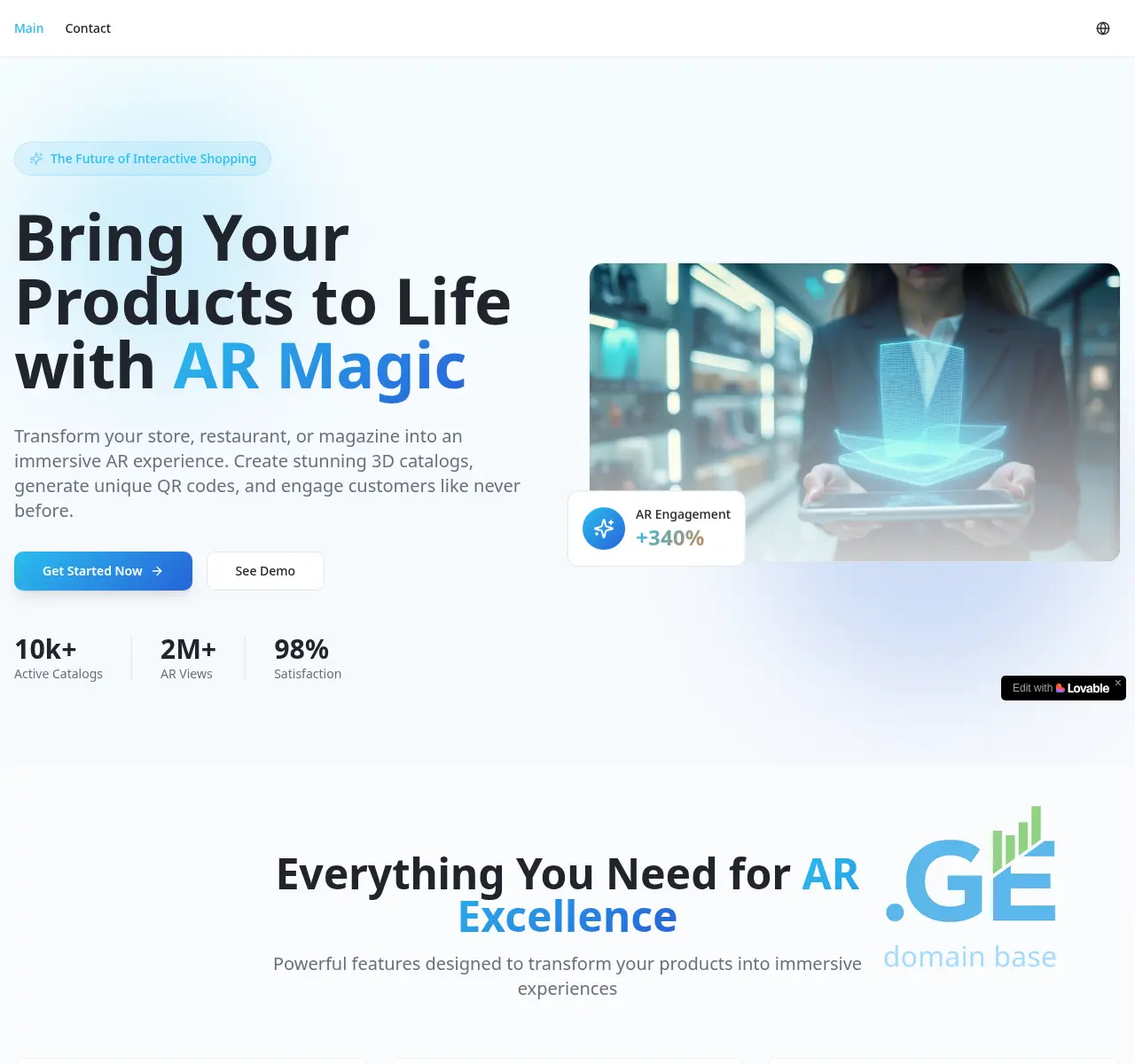 Screenshot of the site arspace.ge at 2025-11-16