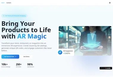 Screenshot of arspace.ge