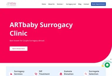Screenshot of artbaby.ge