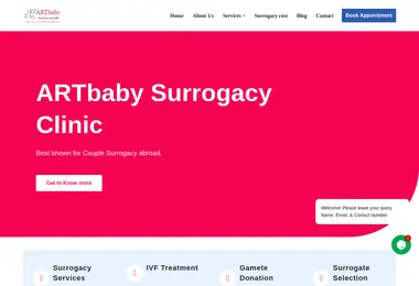 Screenshot of artbaby.ge