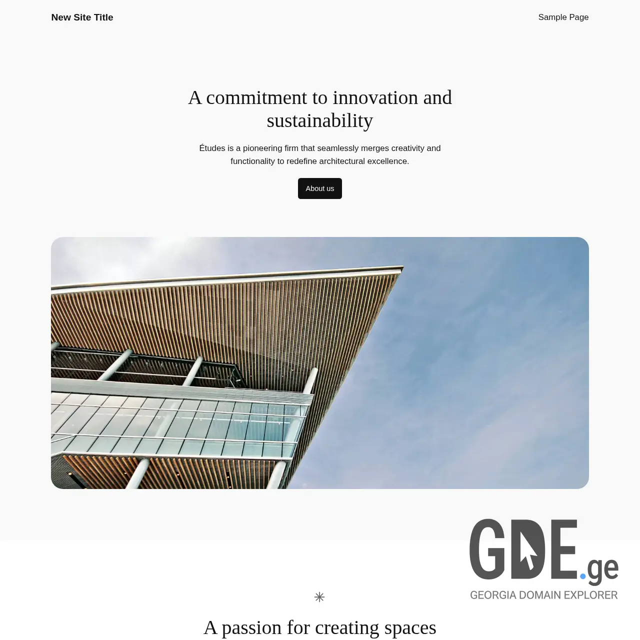 Screenshot of the site artbiuro.ge at 2025-12-08