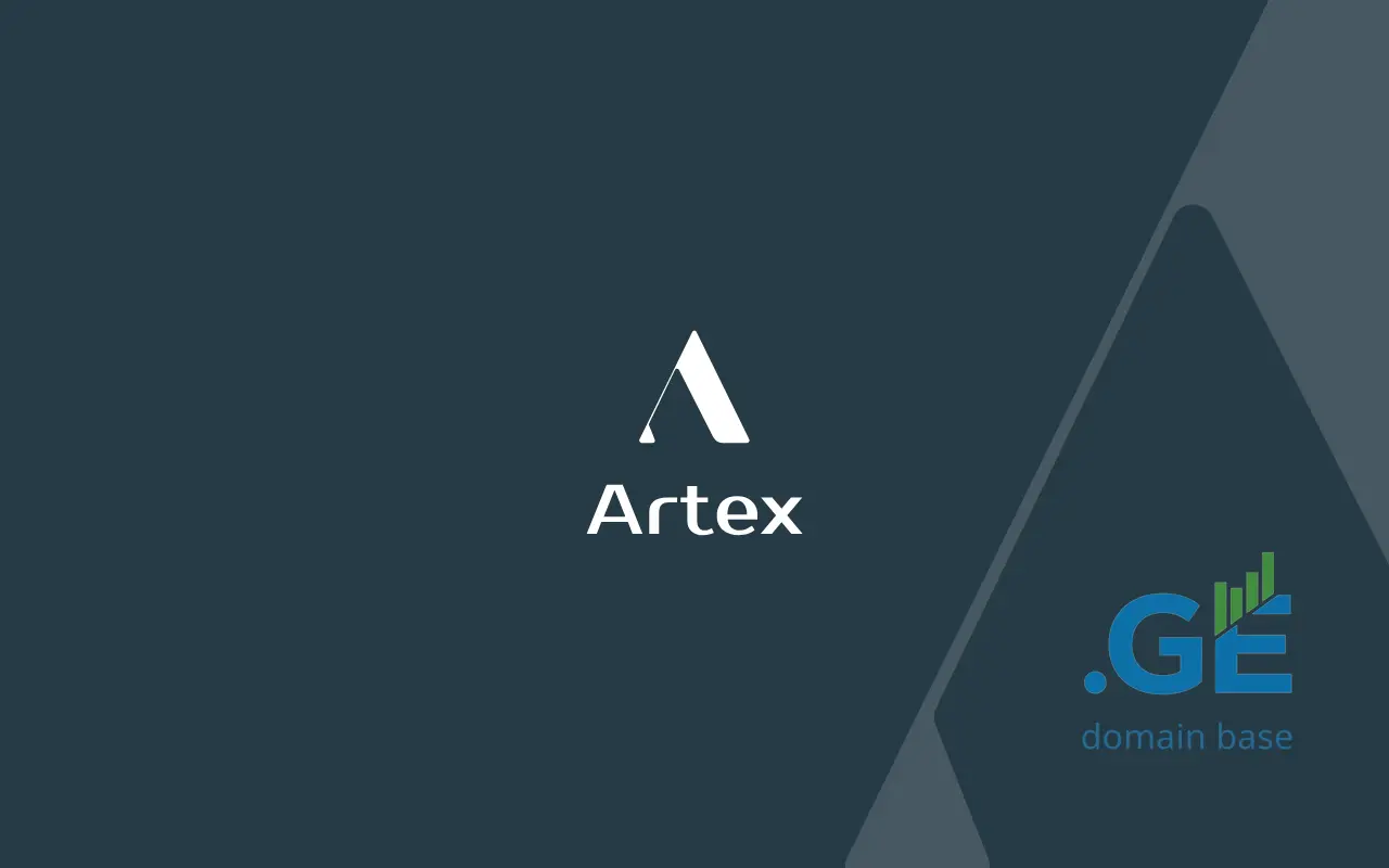 Screenshot of the site artex.ge