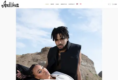 Скриншот artlika.ge