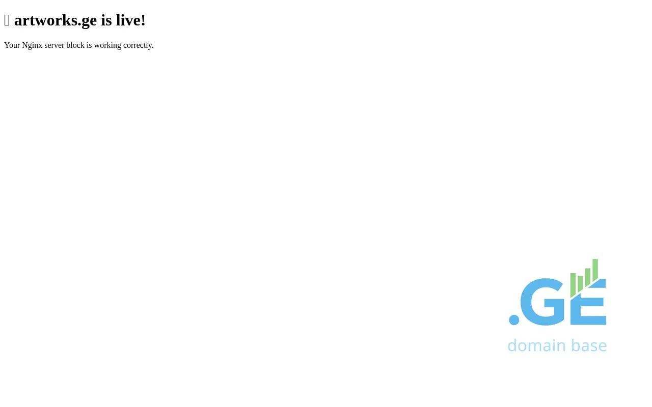 Screenshot of the site artworks.ge