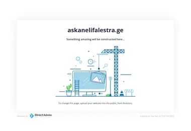 Скриншот askanelifalestra.ge