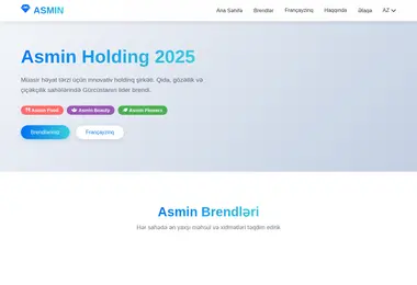 Screenshot of asmin.ge