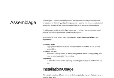 Скриншот assembla.ge
