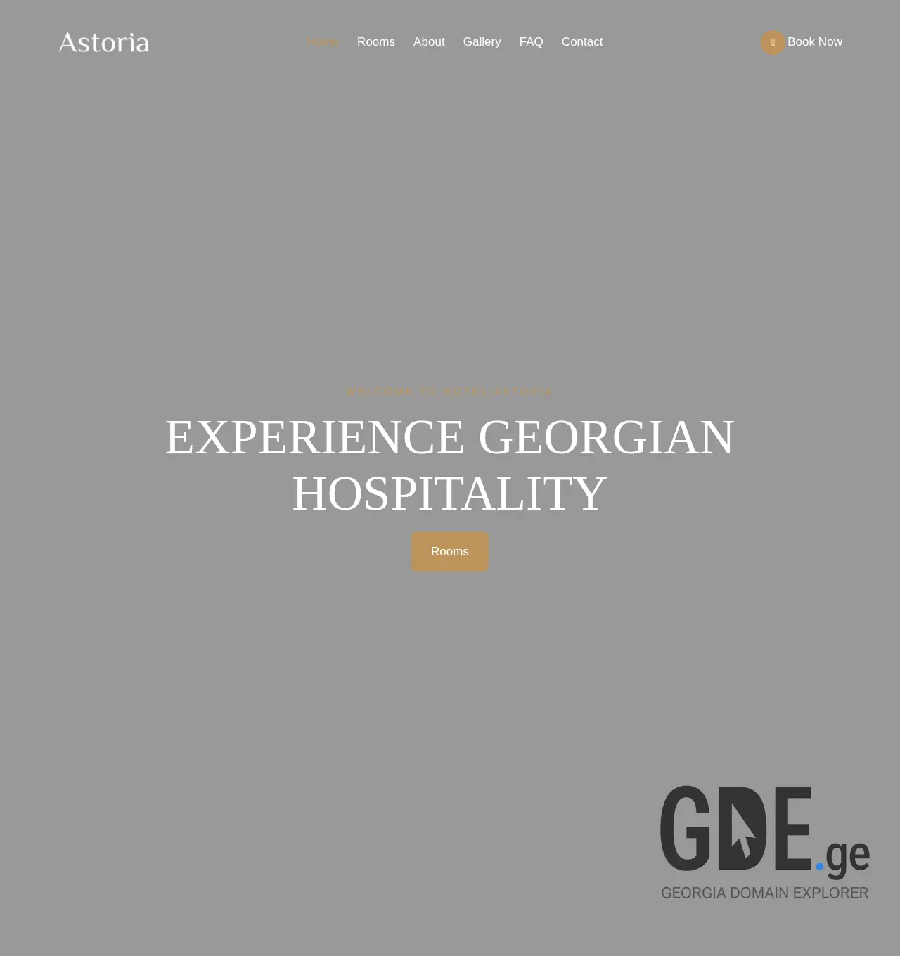 Screenshot of the site astoria.ge at 2025-11-30