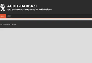 audit-darbazi.ge-ის ეკრანის სურათი