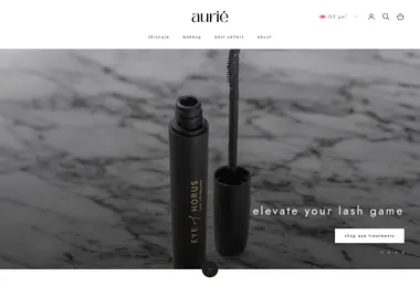Скриншот aurie.ge