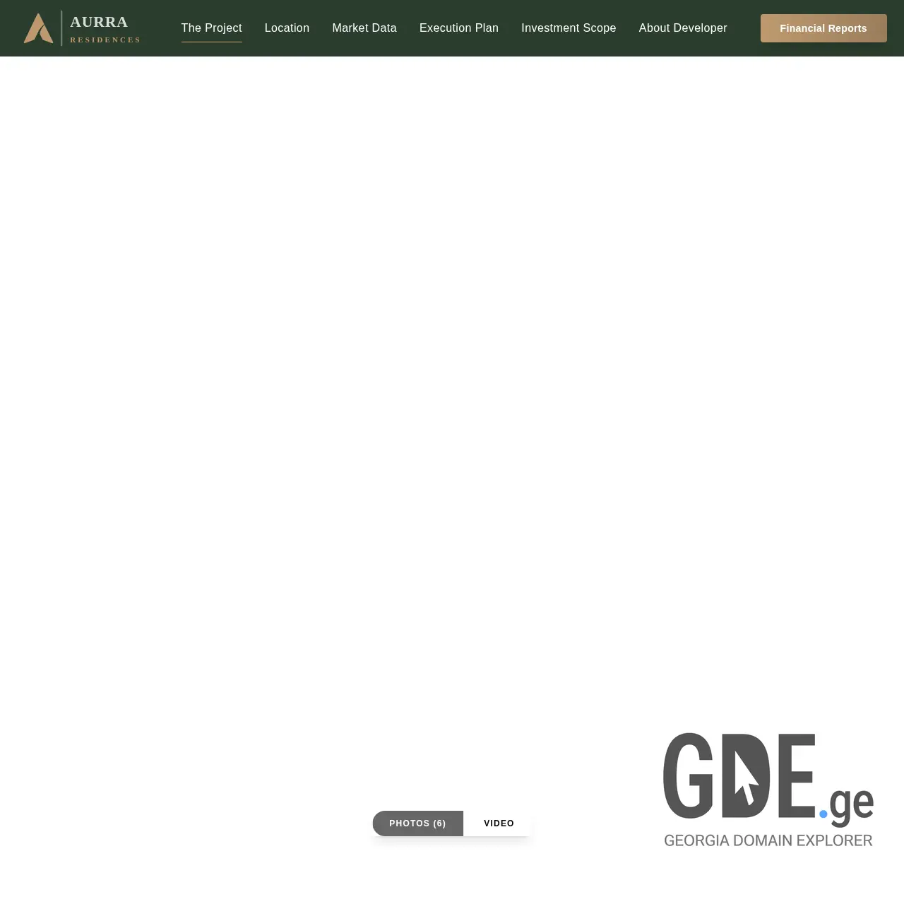 Screenshot of the site aurra.ge at 2026-02-24