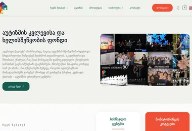 Скриншот autism.ge