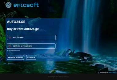 Screenshot of auto24.ge