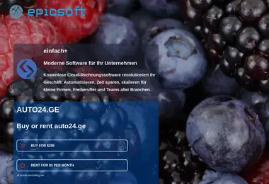 Screenshot of auto24.ge