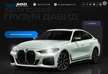 Скриншот autopodbor.ge