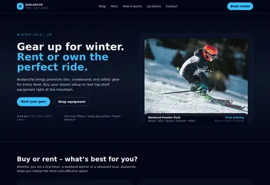 avalanchestore.ge-ის ეკრანის სურათი