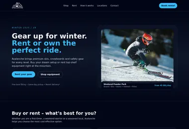 Screenshot of avalanchestore.ge