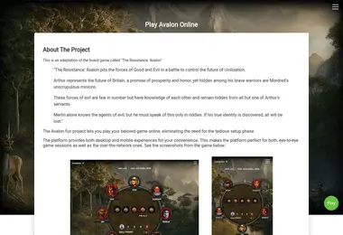 Screenshot of avalon.ge