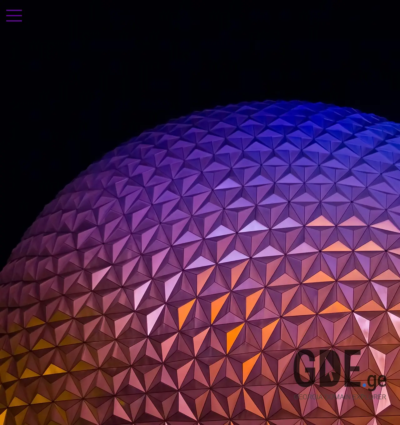 Screenshot of the site avdc.ge at 2025-12-07