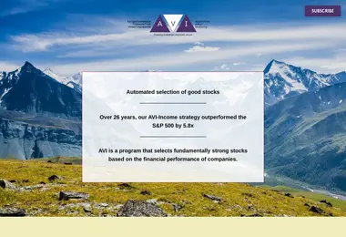 Скриншот avistocks.ge