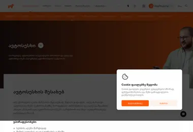 Screenshot of avtoplus.ge