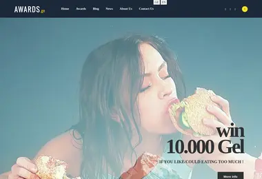 Скриншот awards.ge