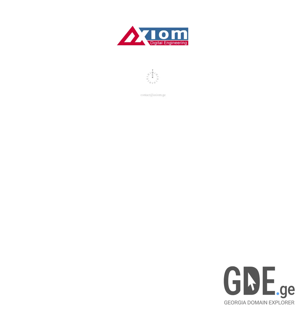 Screenshot of the site axiom.ge at 2025-11-29