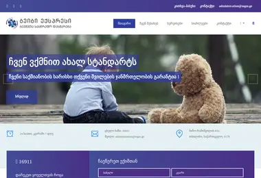 babyexpress.ge-ის ეკრანის სურათი