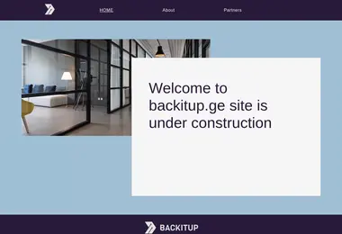 Скриншот backitup.ge