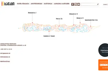Screenshot of badagi.ge