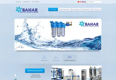 Скриншот baharwater.ge