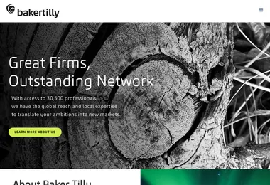 bakertilly.ge-ის ეკრანის სურათი