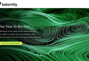 Скриншот bakertilly.ge