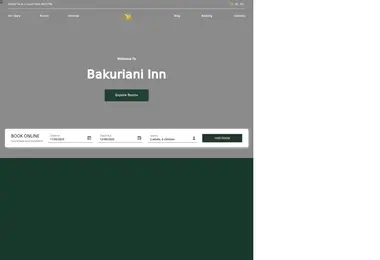 Скриншот bakurianiinn.ge