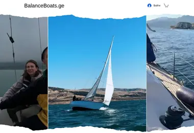 Screenshot of balanceboats.ge