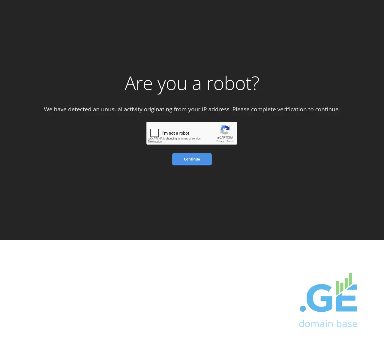 Screenshot of the site baldrid.ge