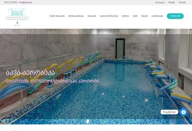 Скриншот balneo.ge