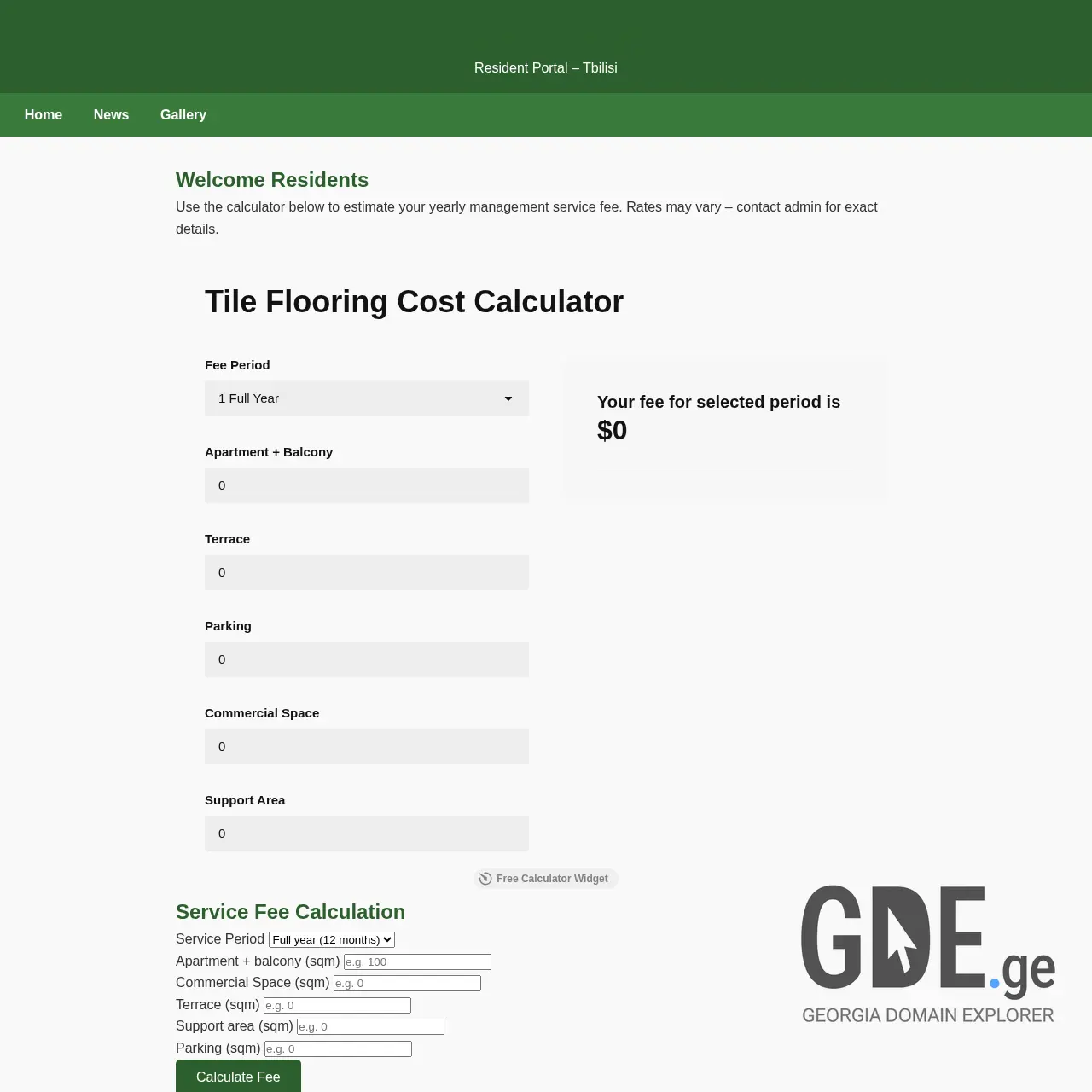 Screenshot of the site bamboobeach.ge at 2026-02-12