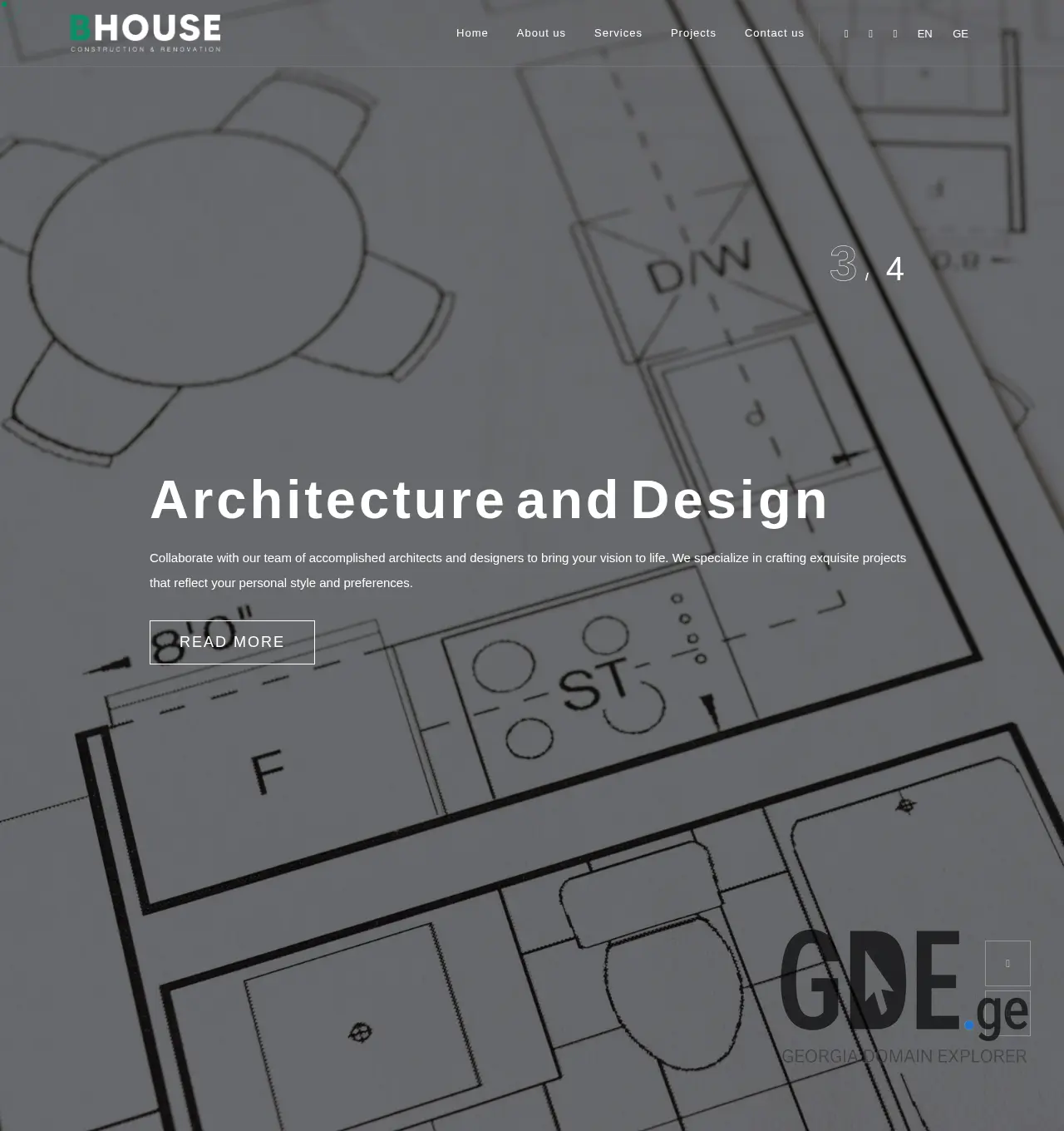 Screenshot of the site bambooco.ge at 2025-11-30