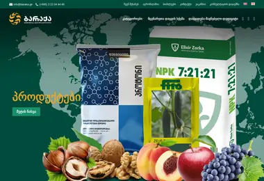 Скриншот baraka.ge