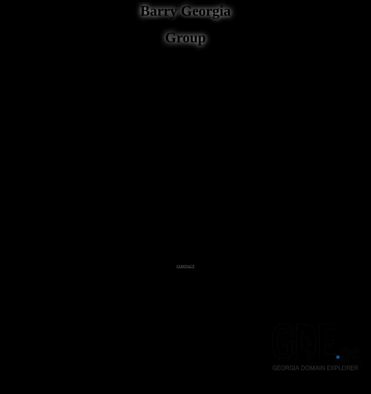 Screenshot of the site barry.ge at 2025-11-29