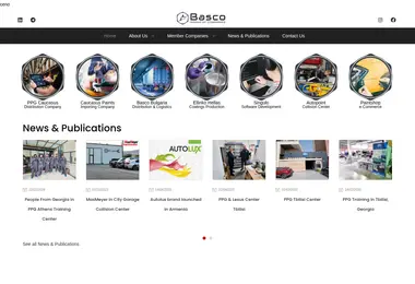 Screenshot of basco.ge