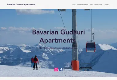 bavarian-gudauri.ge-ის ეკრანის სურათი