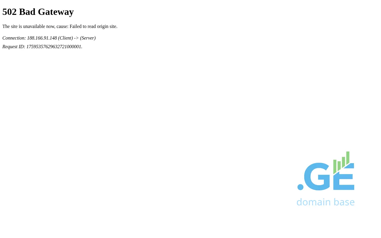 Screenshot of the site bbgg.ge