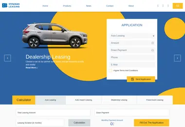 Скриншот bbleasing.ge